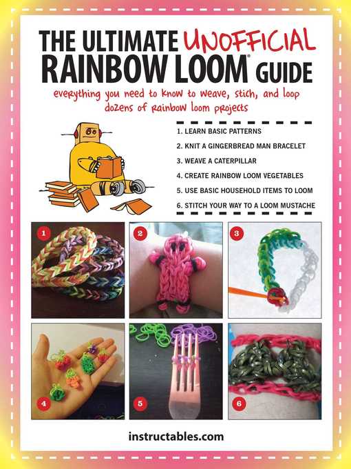 Title details for The Ultimate Unofficial Rainbow Loom® Guide: Everything You Need to Know to Weave, Stitch, and Loop Your Way Through Dozens of Rainbow Loom Projects by Instructables.com - Available